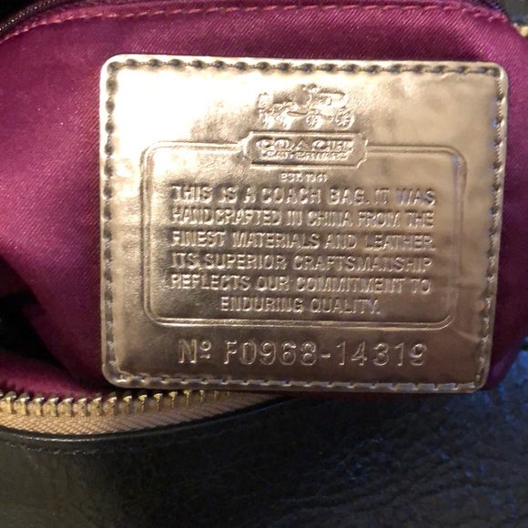 Coach Signature Sabrina Satchel Tote